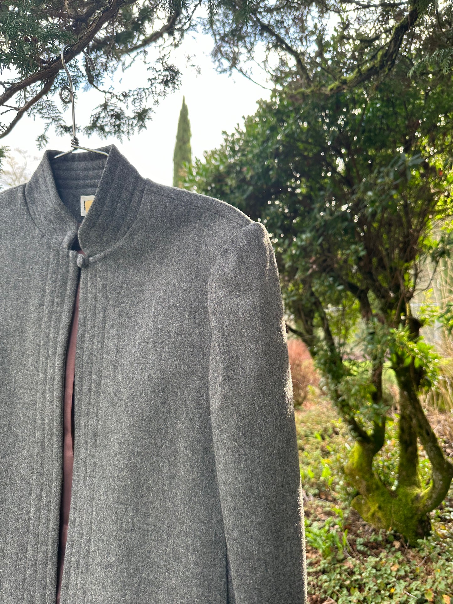 80s/90s Grey Wool Jacket