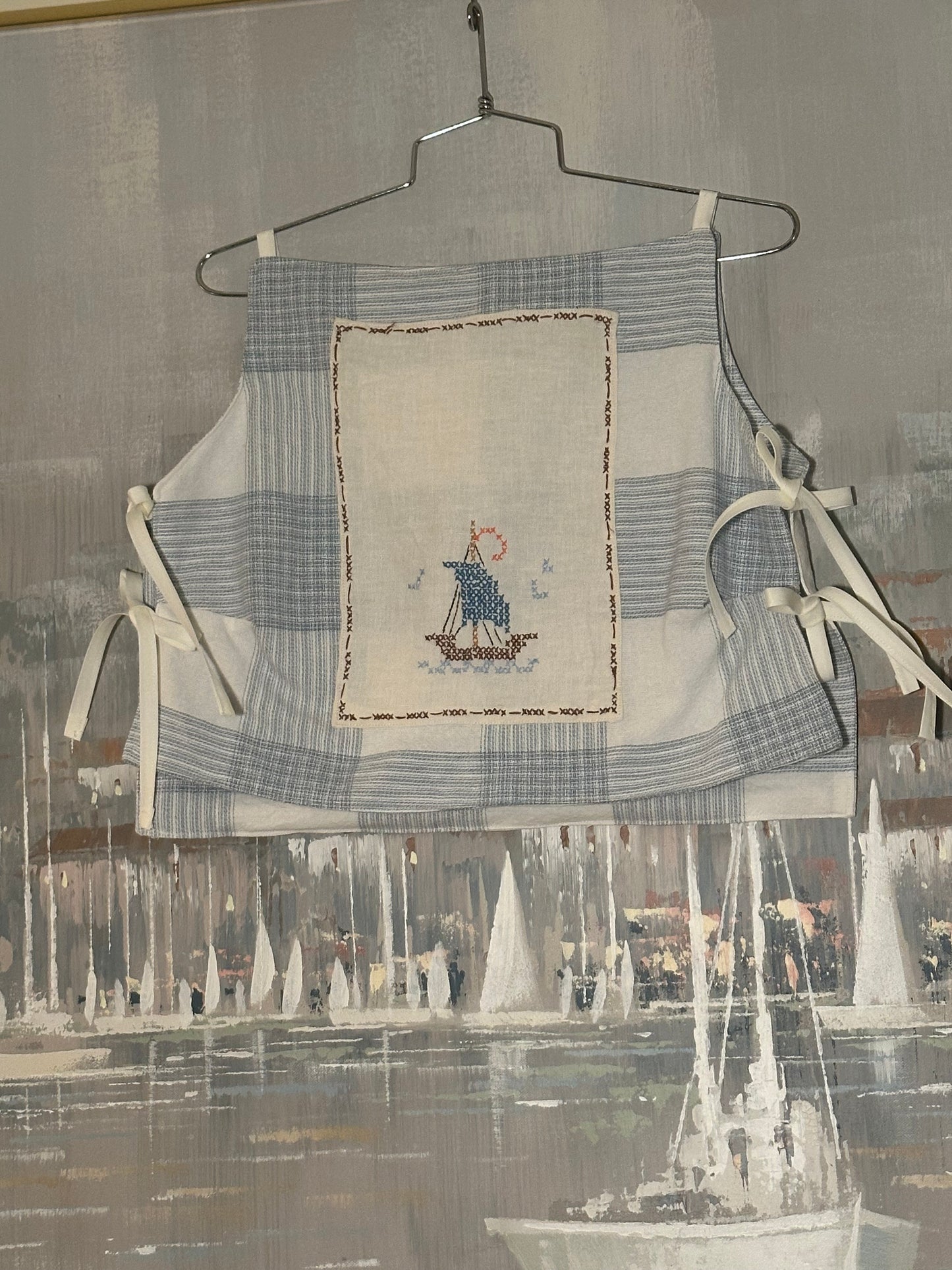 Upcycled Sail boat top
