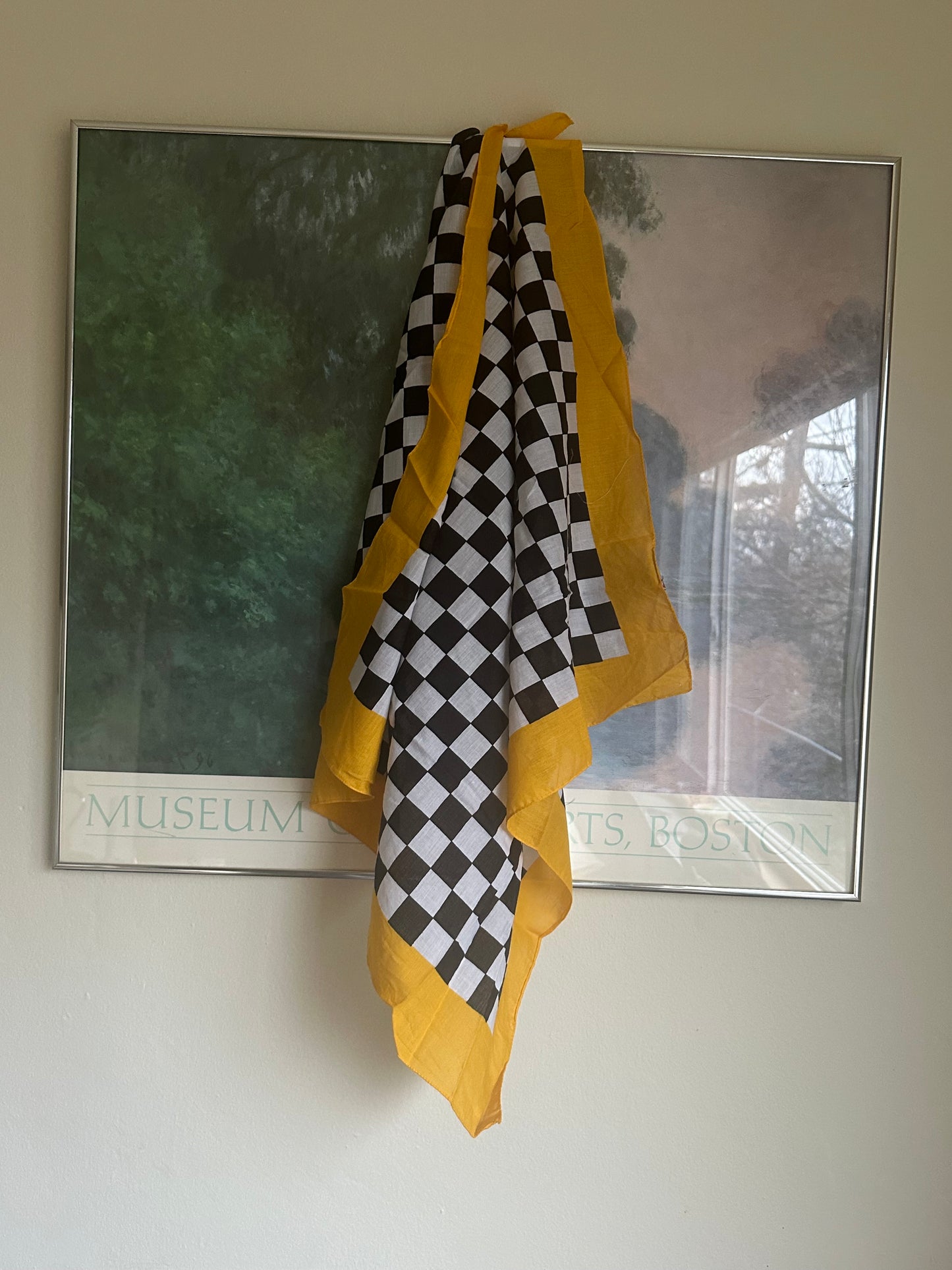 Italian Checkered Scarf