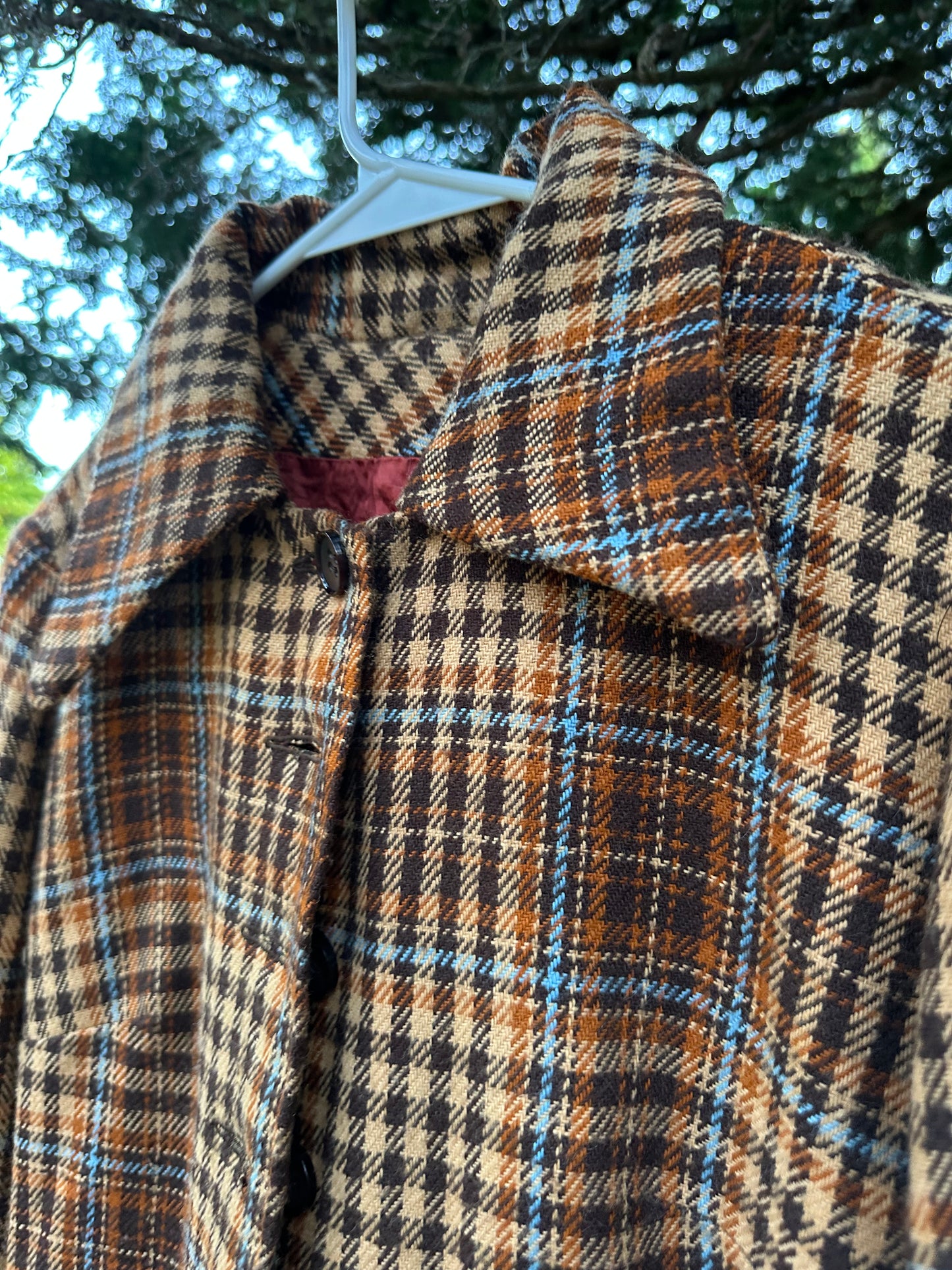 Vintage Plaid Jacket (70s?)