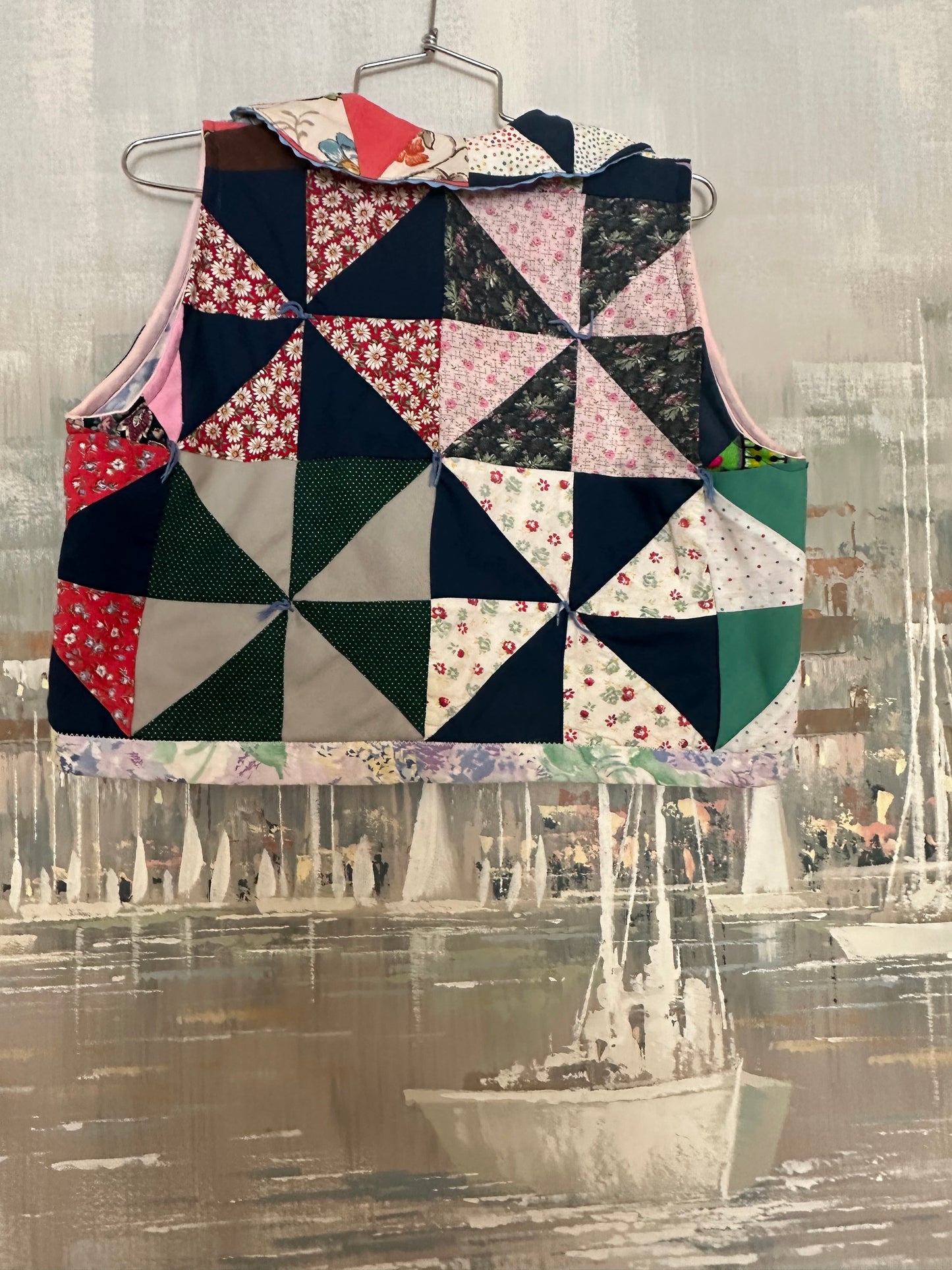 Upcycled Quilt Vest