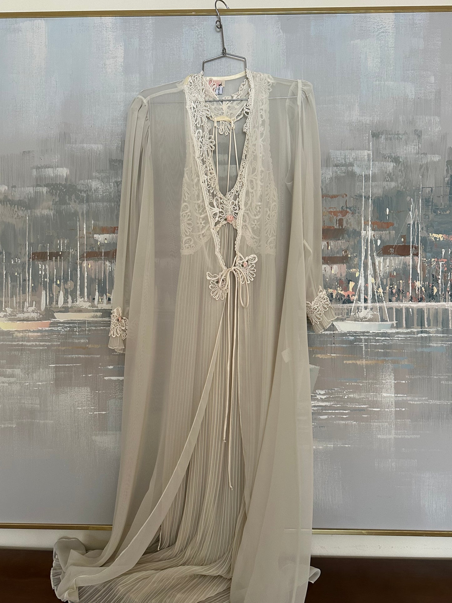 80s Saks Fifth Avenue Lingerie Set