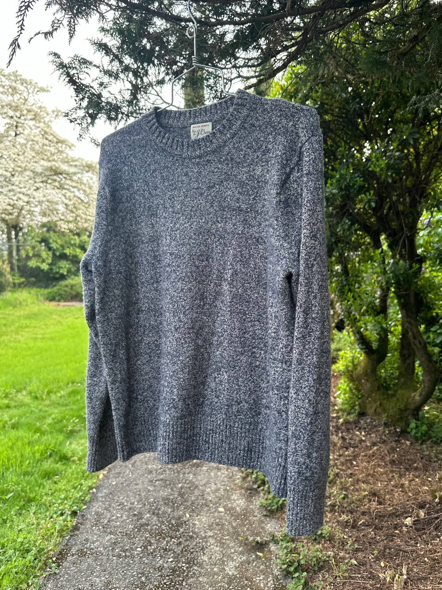 Blue Wool J Crew Sweater