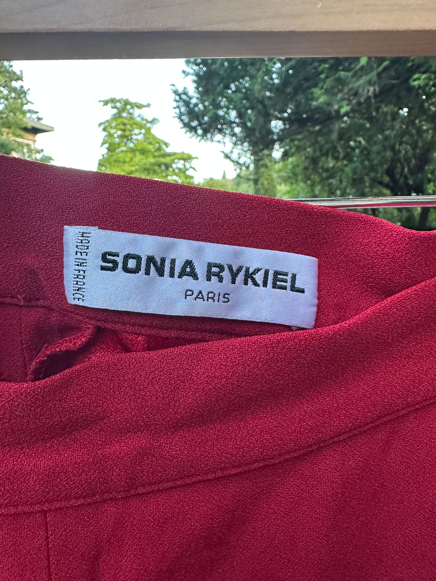 90s/Y2K Red Sonia Rykiel Shorts