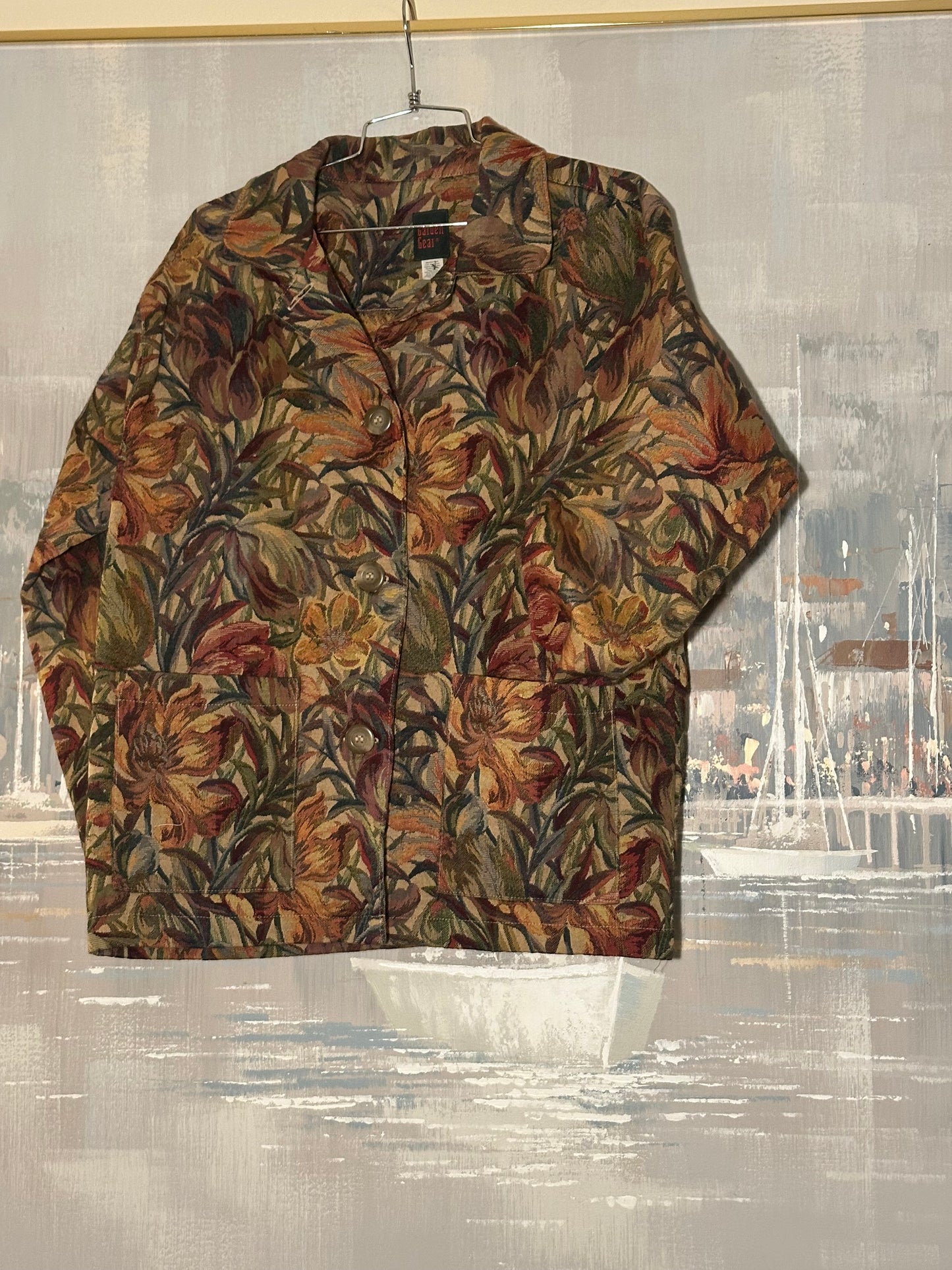 Green Floral Garden Jacket