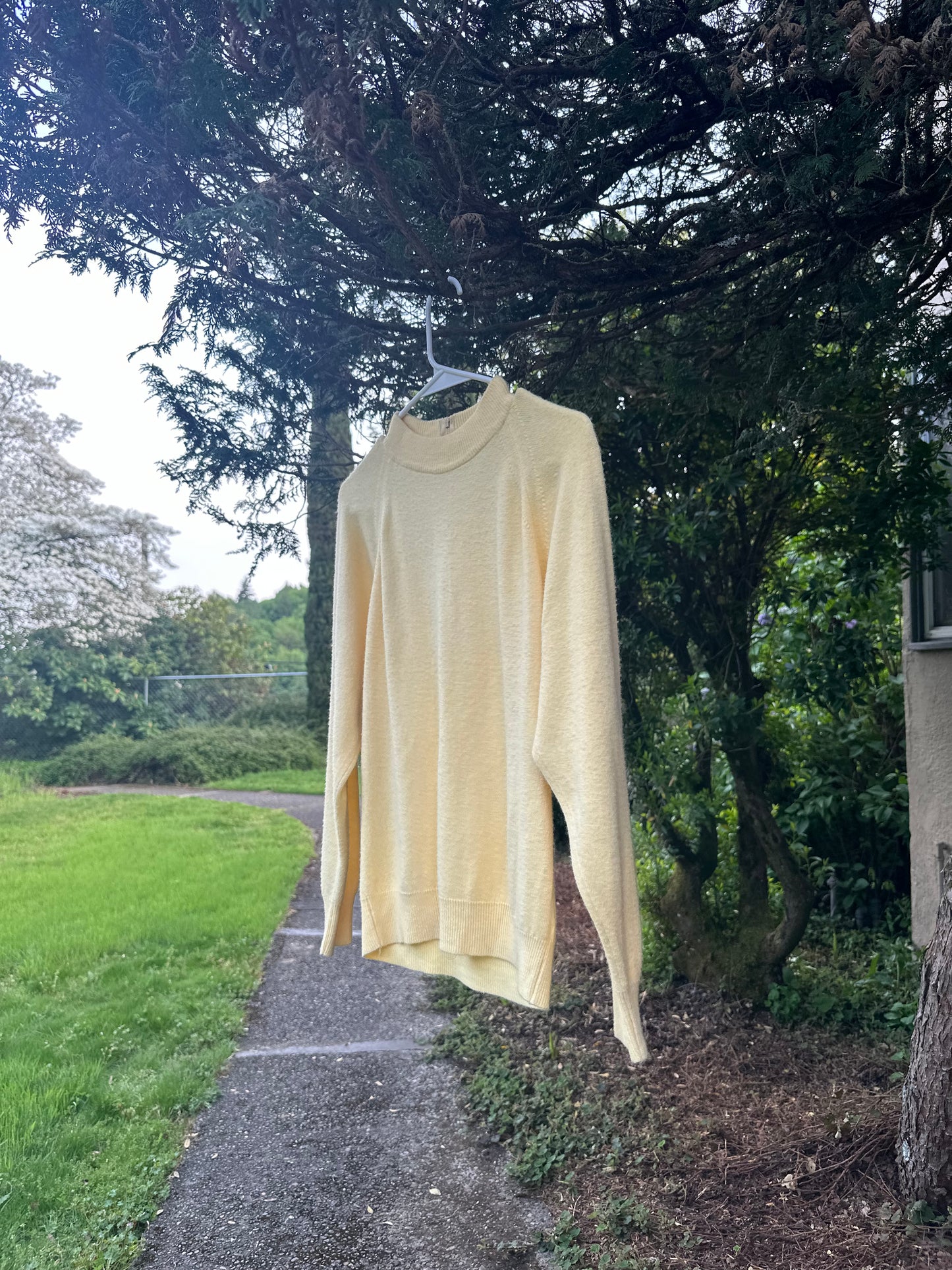 80s Yellow Sweater
