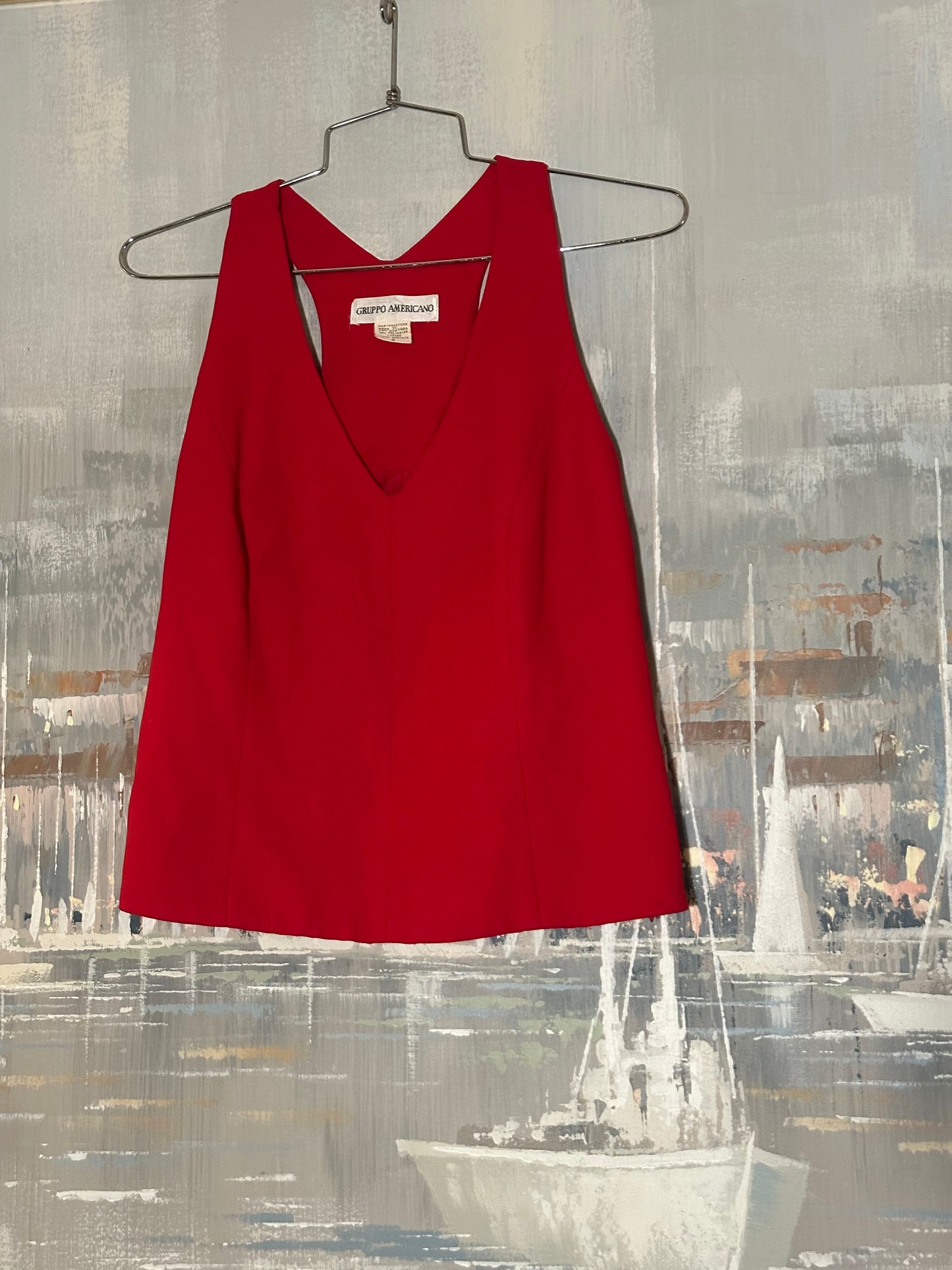 90s Red Tank Top