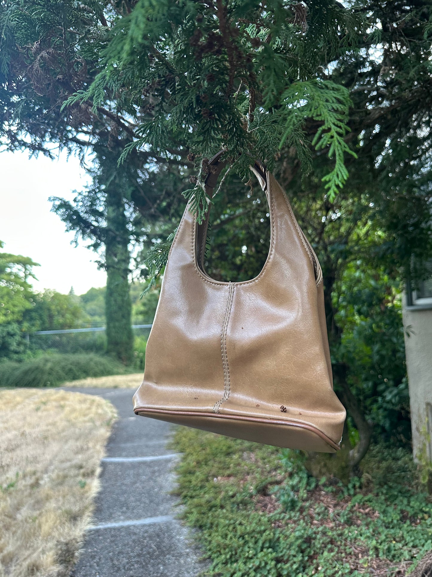 90s Brown Leather Nine West Purse