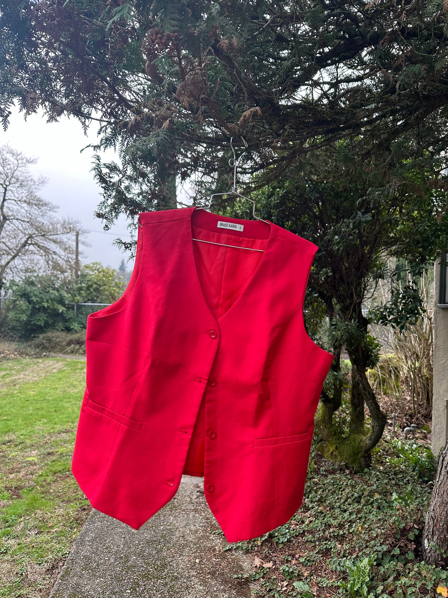 Red vest