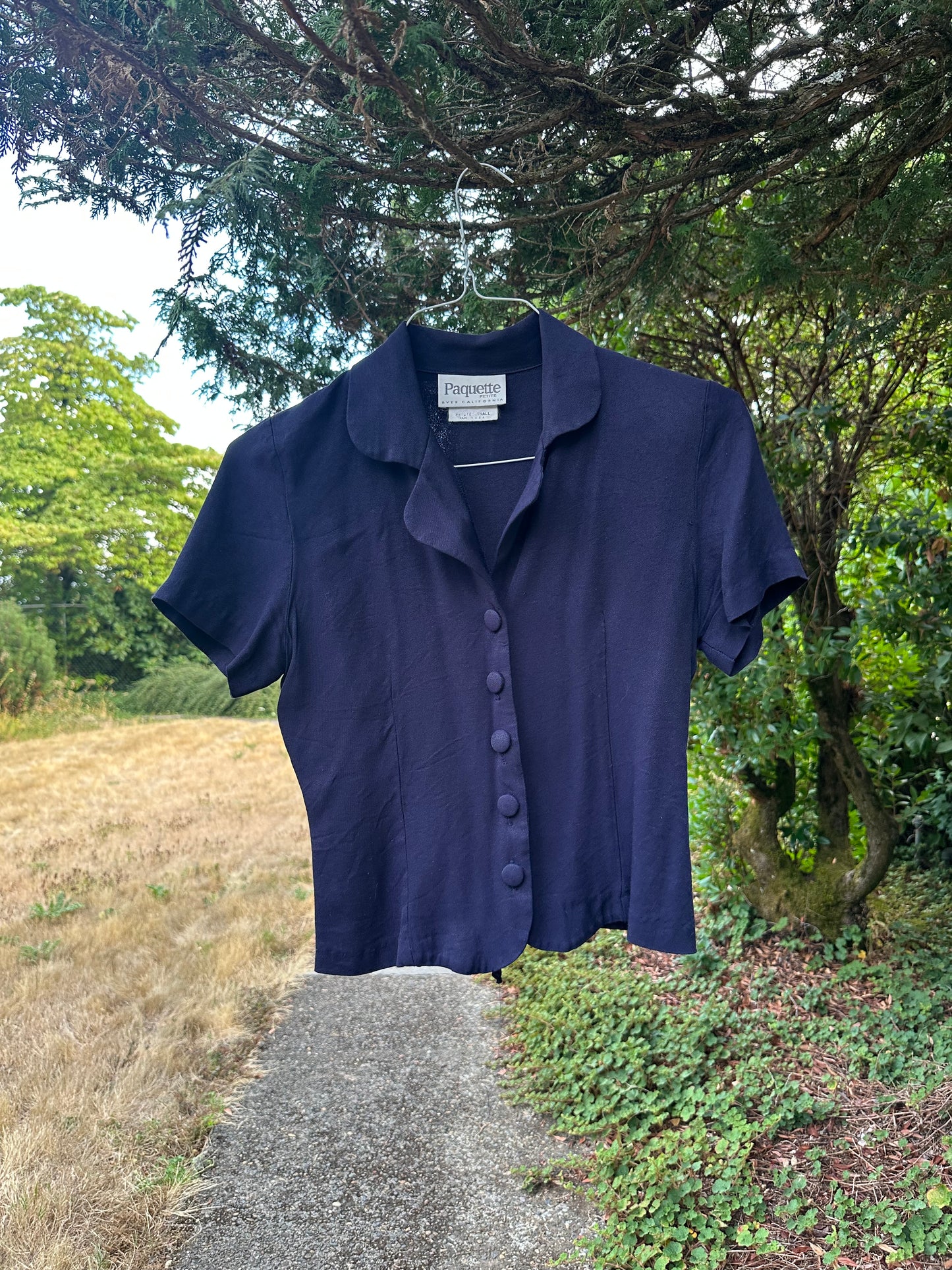 90s Blue Top - Paquette
