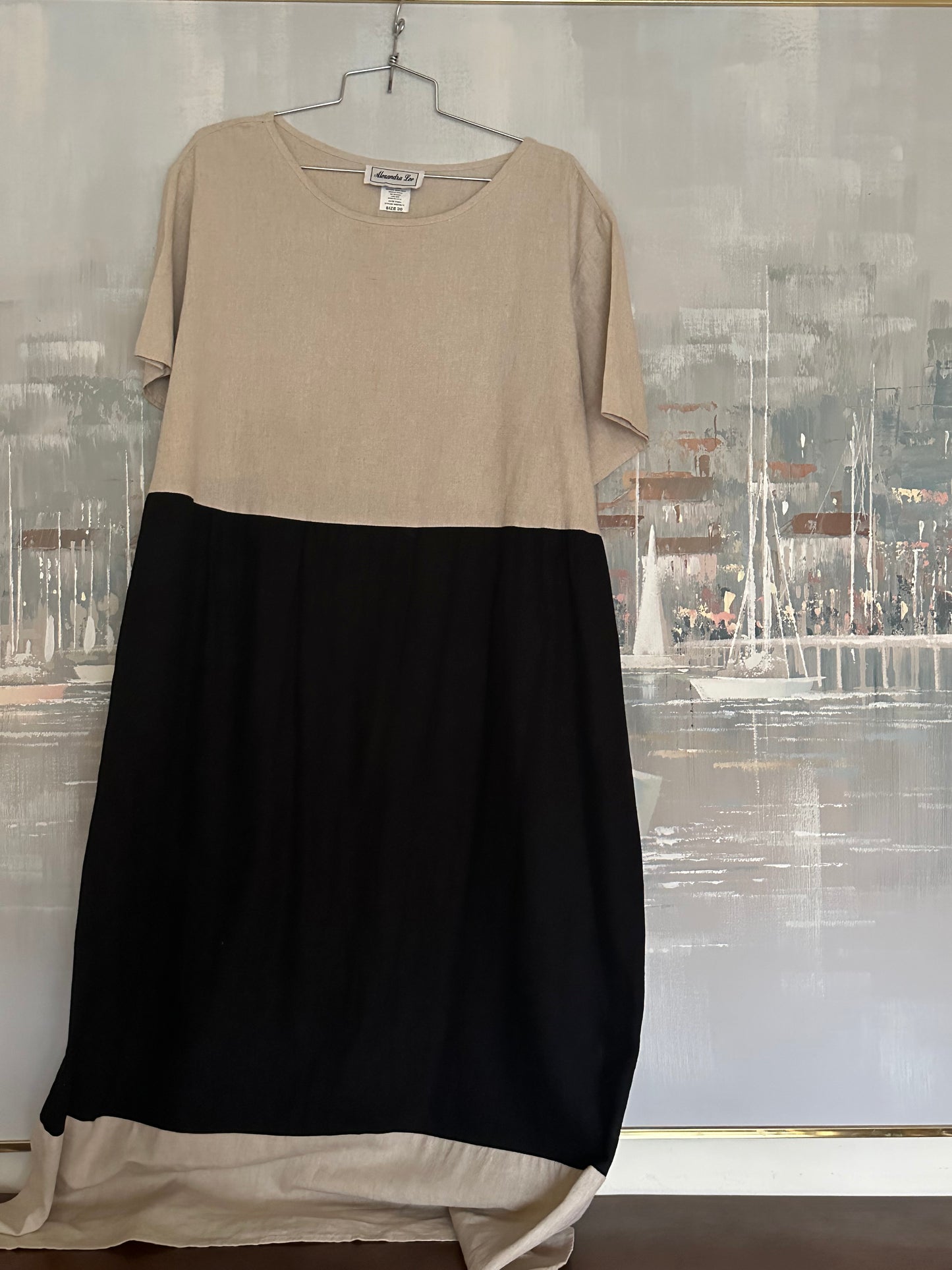 90s Linen Dress