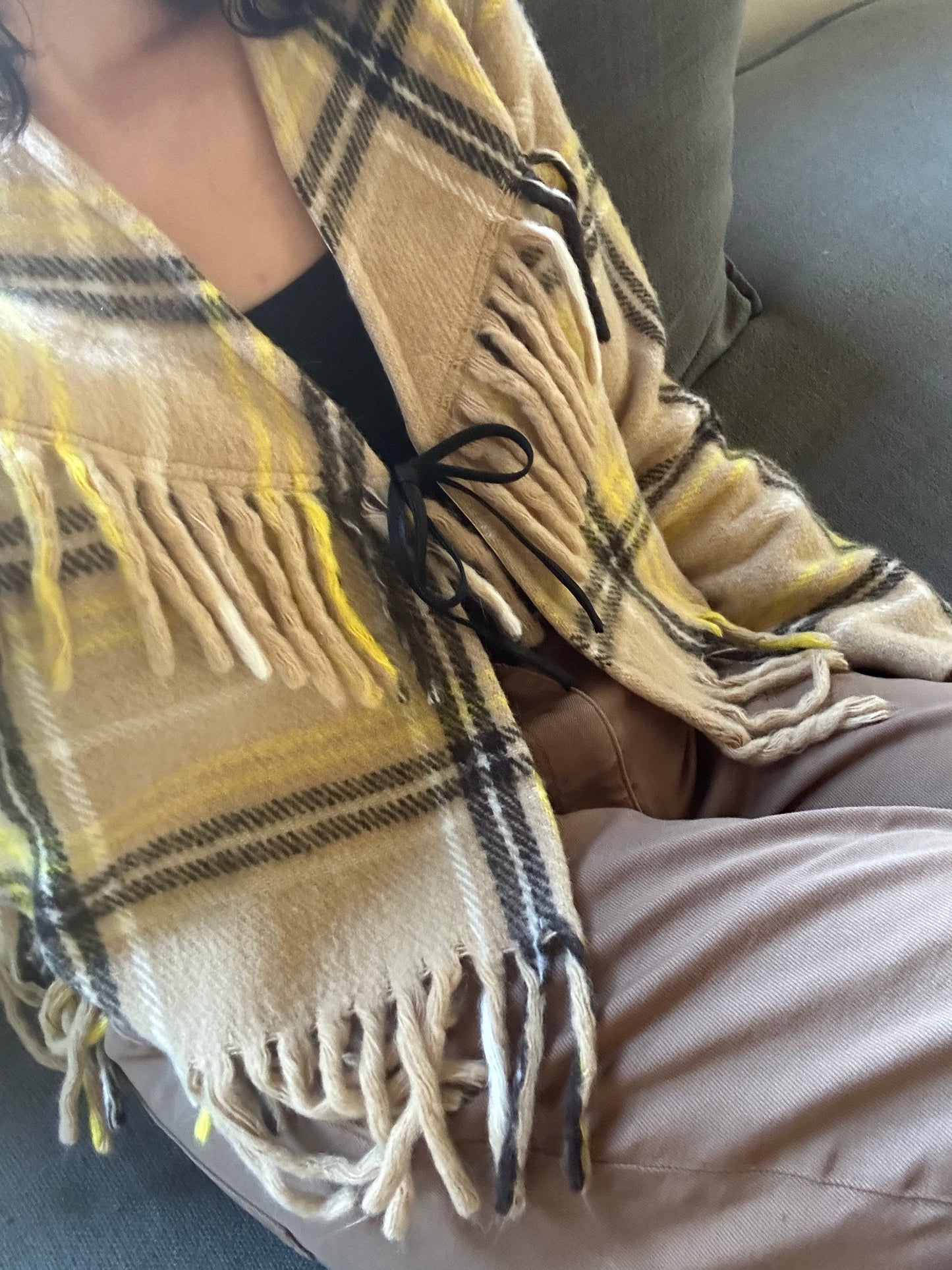 Upcycled Blanket Jacket