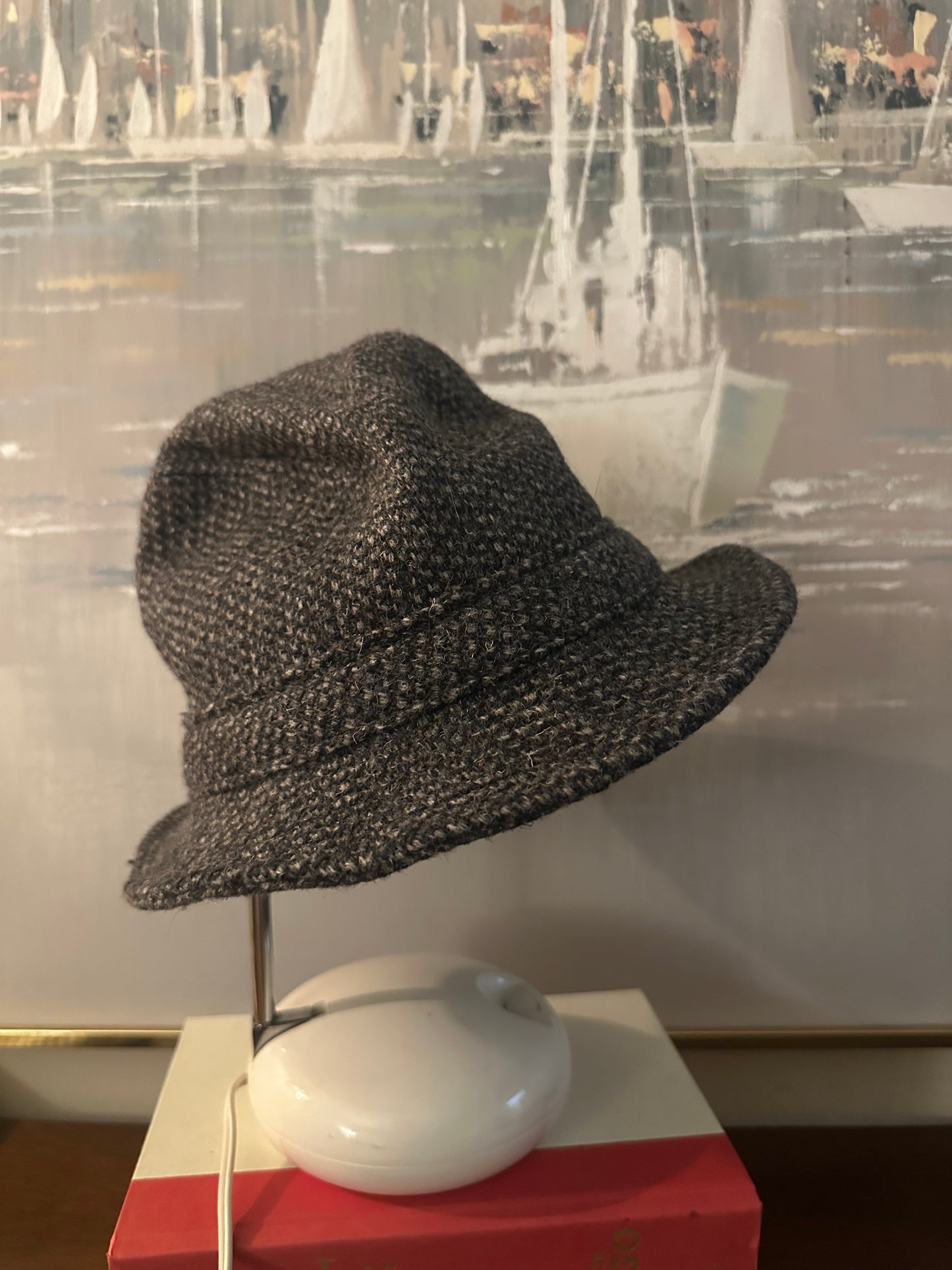 60s Grey Wool Pendleton Fedora