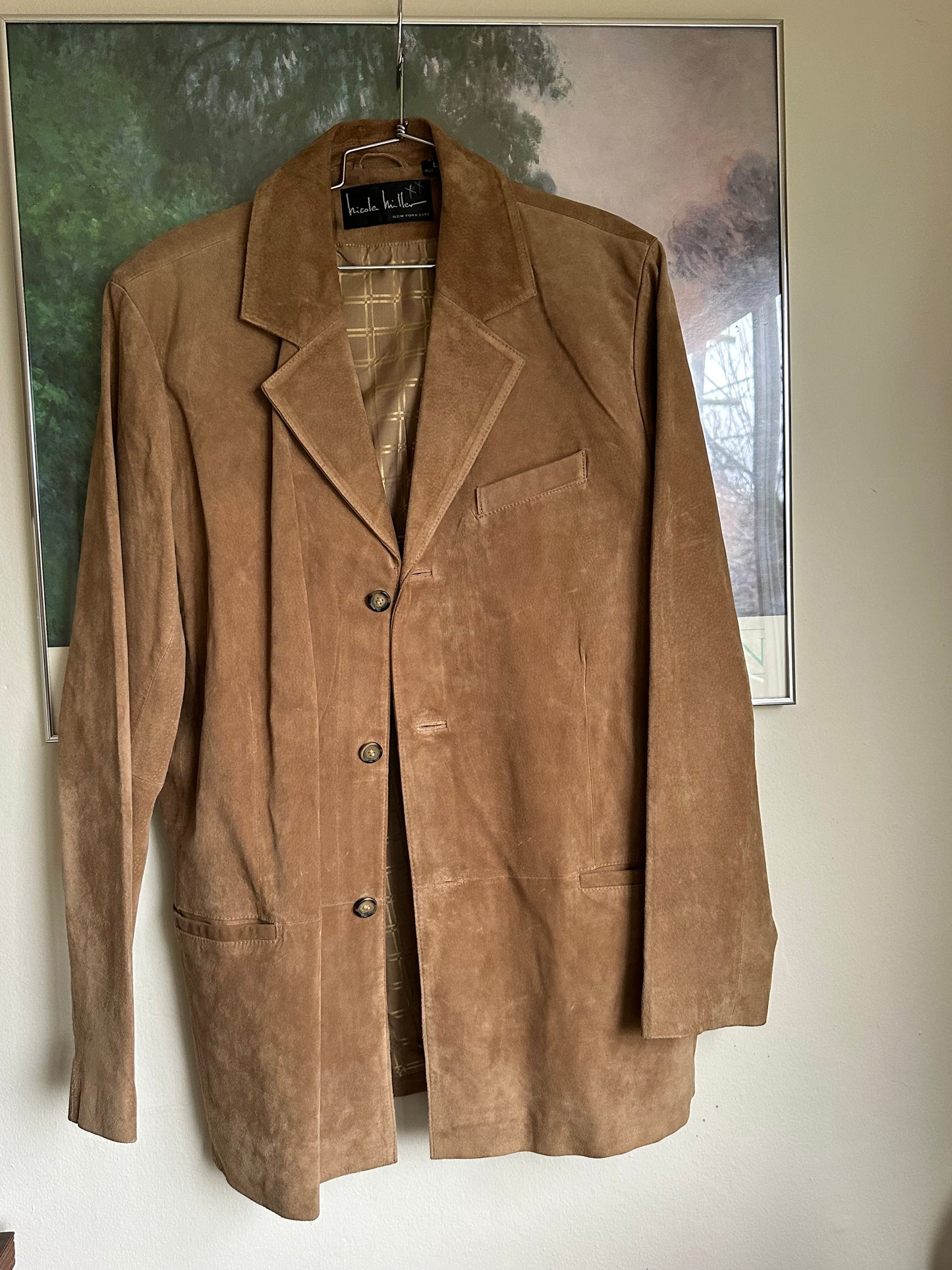 90s Brown Suede Jacket