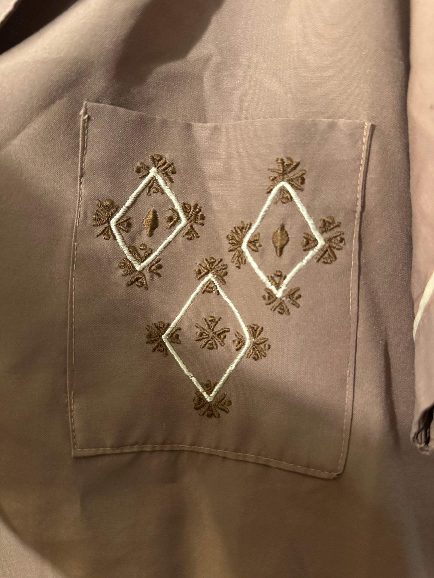 60s/70s Mauve Shirt - Plaza Fair