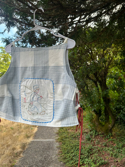 Upcycled Kite Side Tie Top