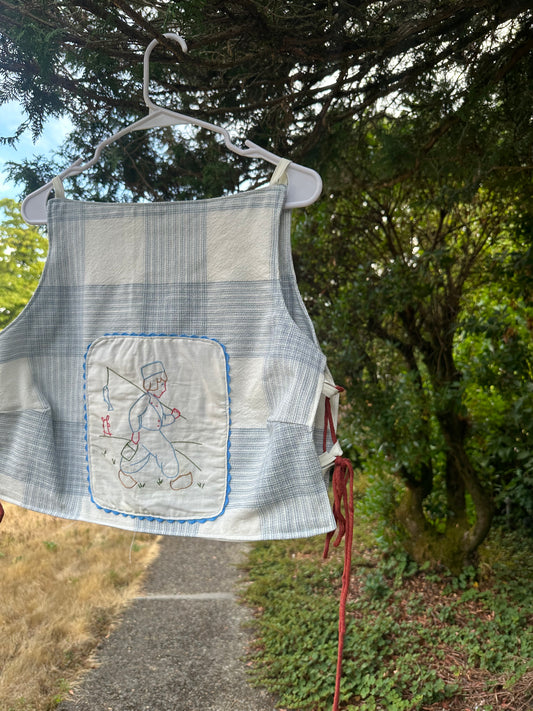 Upcycled Kite Side Tie Top