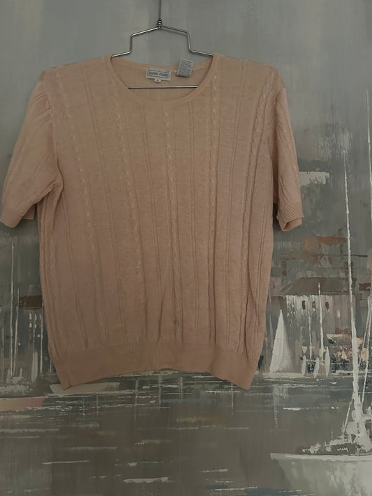 80s Sweater Shirt- Jeanne Pierre