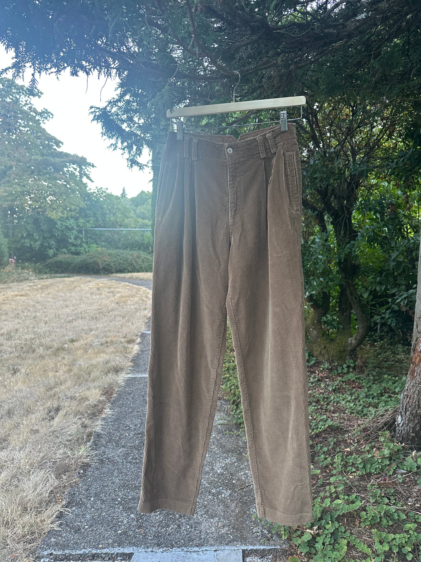 90s Brown Corduroy Pants
