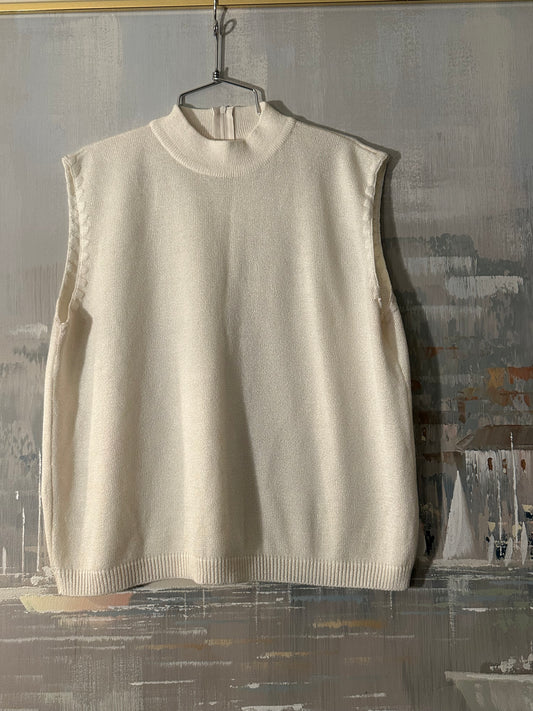 Turtle Neck Sweater Tank Top