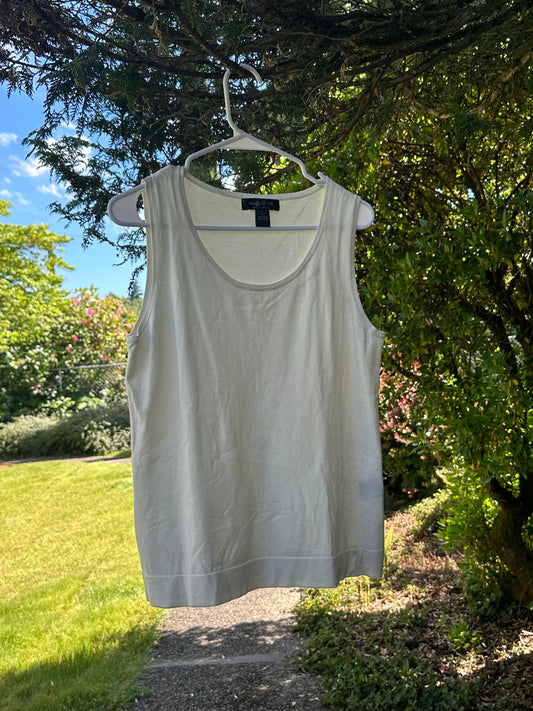 White tank top