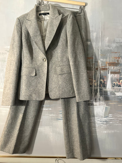 90s Grey Speckled Suite - Anne Klein