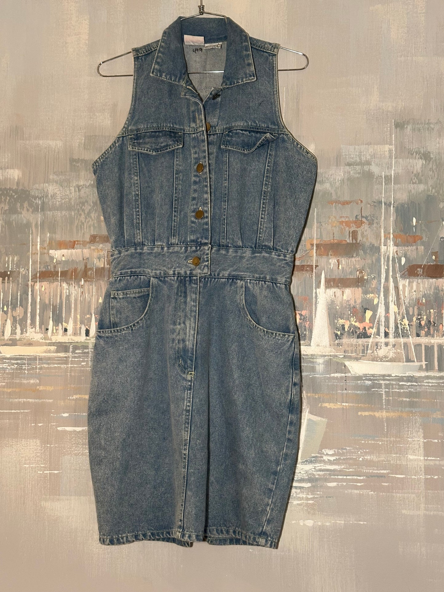 80s Denim Avon Dress