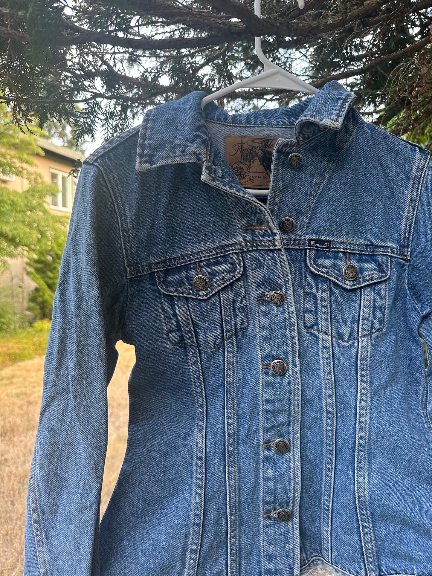 90s Faconnable classic Denim Jacket