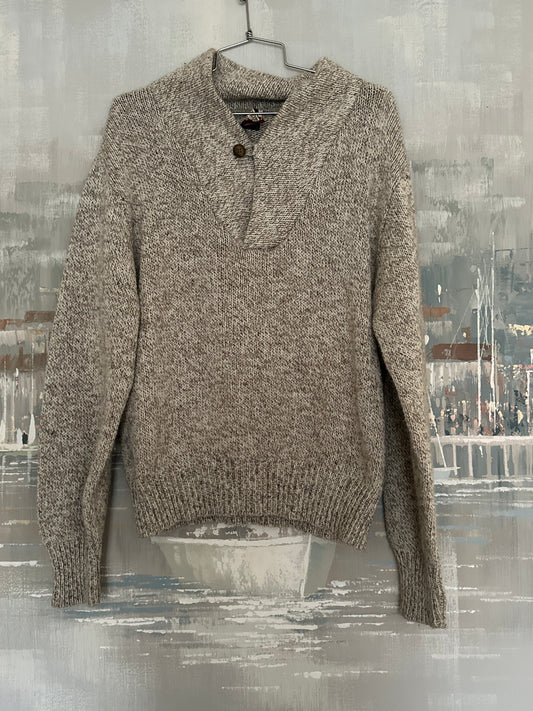 90s Oatmeal Sweater
