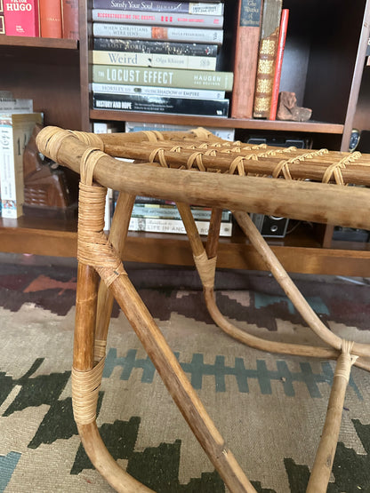 MCM Rattan Side Table