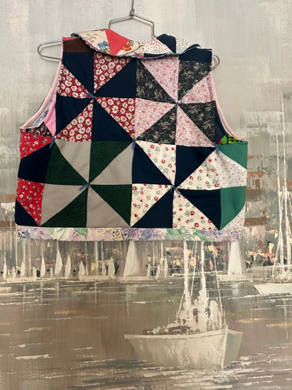 Upcycled Quilt Vest