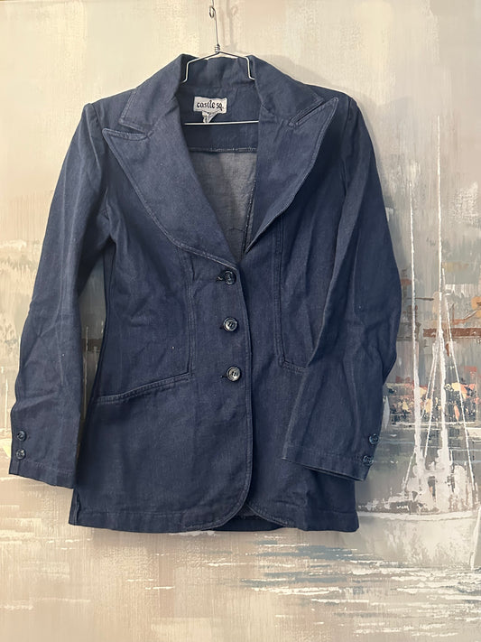 70s/80s Denim Jacket - Castle Sq