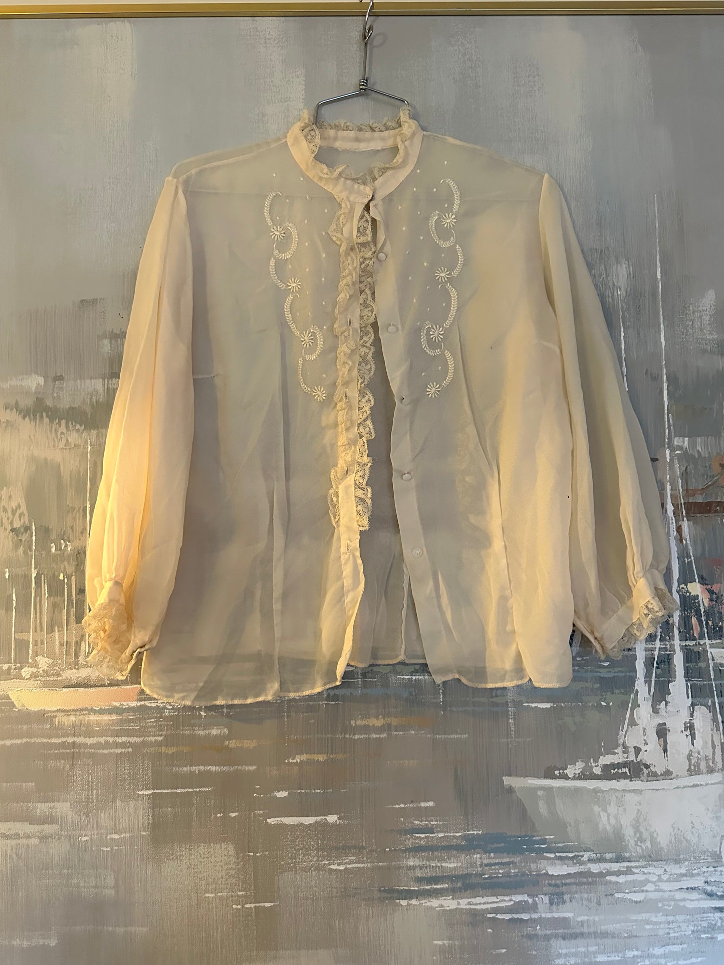 40s/50s White Shirt