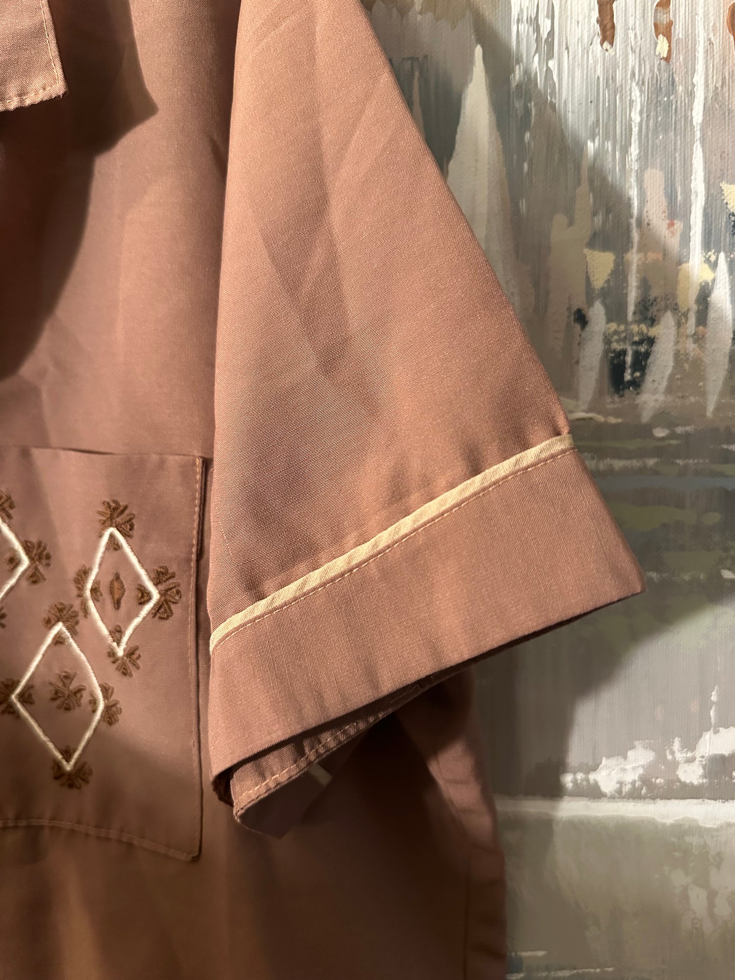 60s/70s Mauve Shirt - Plaza Fair