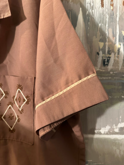 60s/70s Mauve Shirt - Plaza Fair