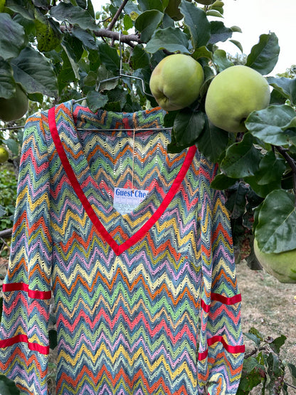 70s Multi Color Knit Dress