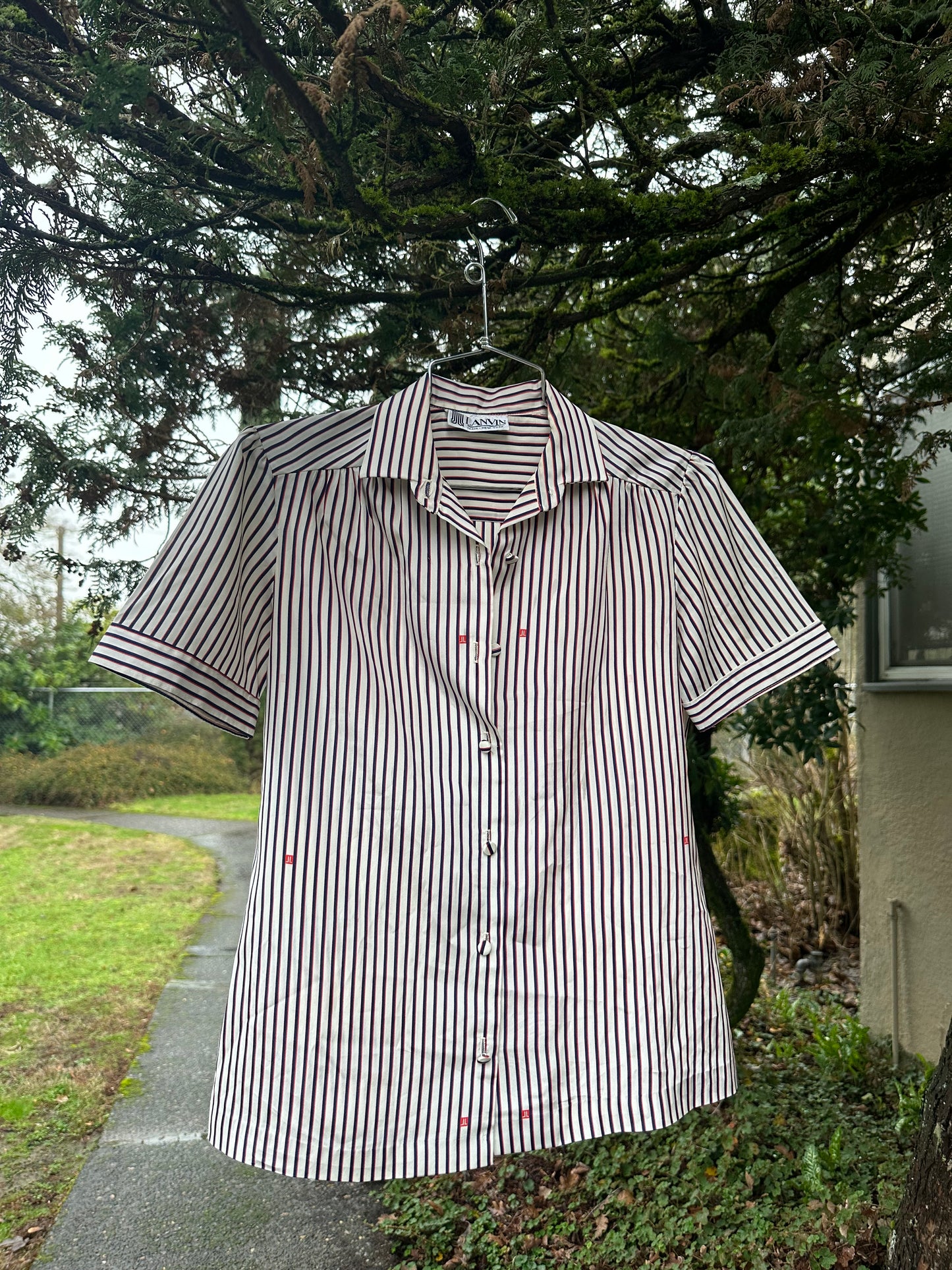 70s Lanvin Silk Blouse