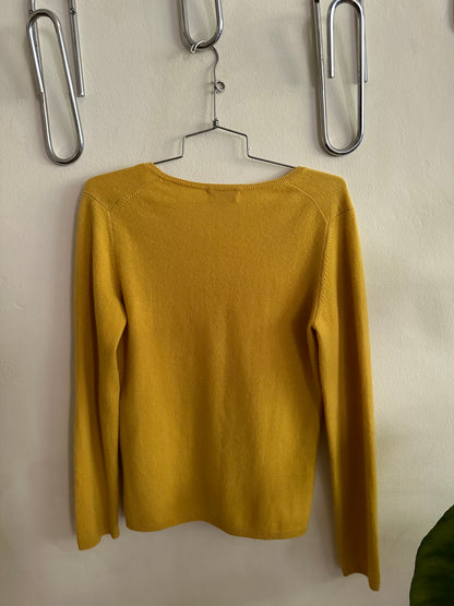 Yellow Cashmere Sweater