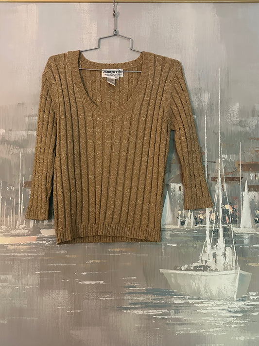 90s Gold Shirt - Joseph A