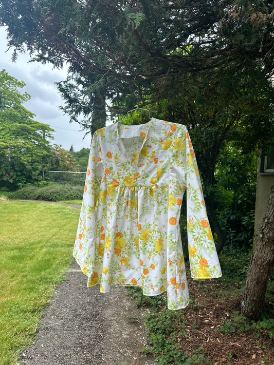 Upcycled Sheet Dress