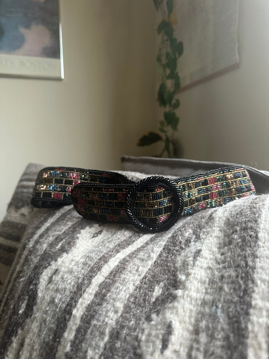 80s Beaded Belt