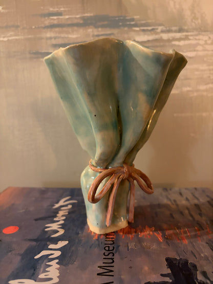 Handmade Bow Vase