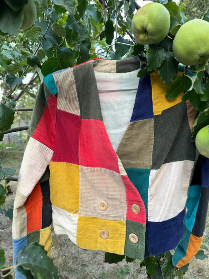 70s Multicolor Patchwork jacket