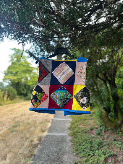 Upcycled Quilt Top