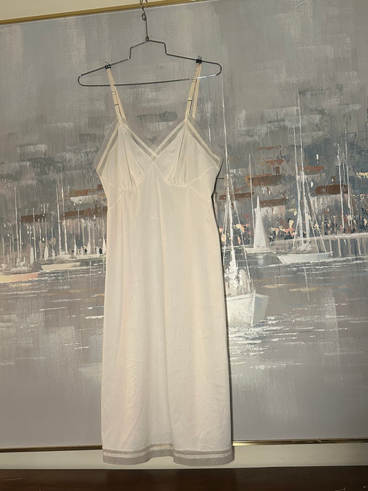 Vintage white slip