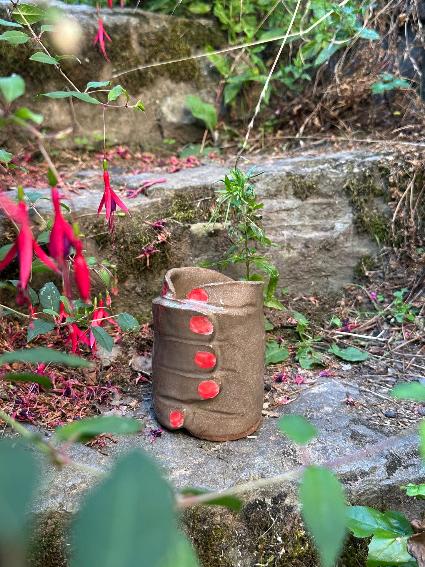 Ceramic hand Mug or vase