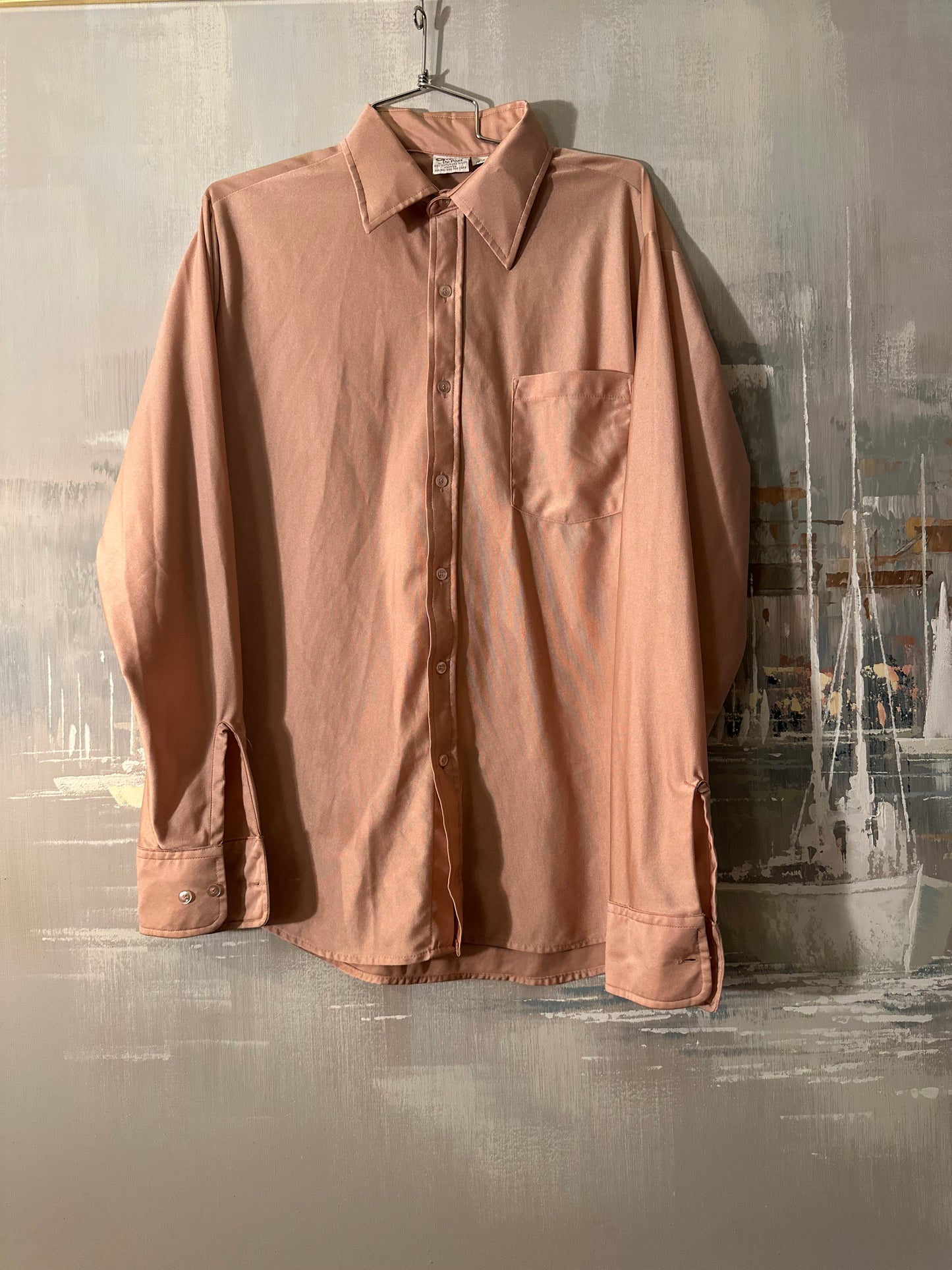 70s Pink Shirt - Quiana