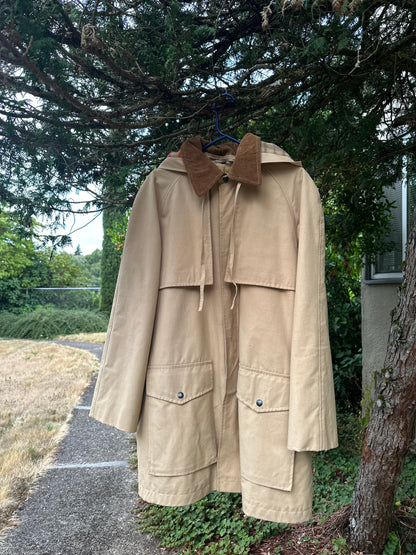 70s Tan Fox Run Parka
