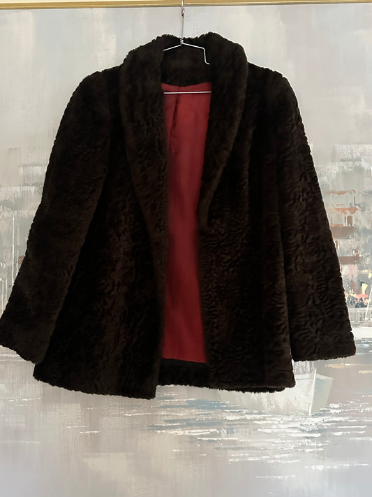 Vintage Faux Fur Coat
