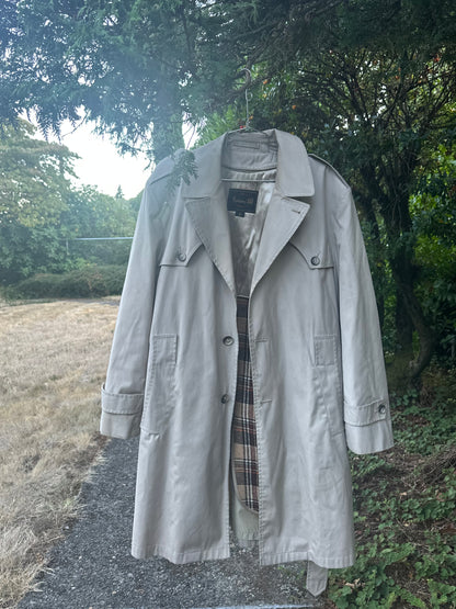 70s Botany 500 Trench Coat